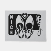 Mooie schoenen deurmat (Voorkant)