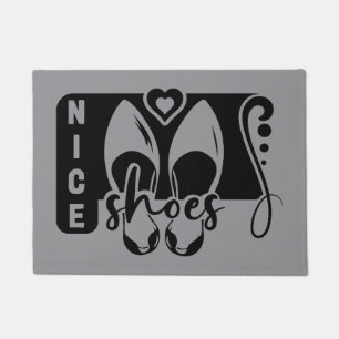 Mooie schoenen deurmat