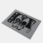 Mooie schoenen deurmat (Schuin)