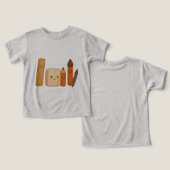 Mooie schoolgereedschappen – Schattige Transparant (Ontwerp Voorkant & Achterkant)