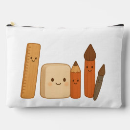 Mooie schoolgereedschappen – Schattige Transparant Etui