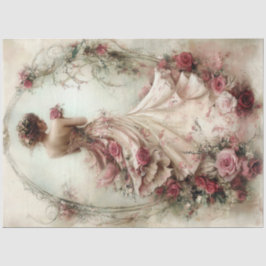 Mooie schoonheid Collectie Maiden Tissuepapier