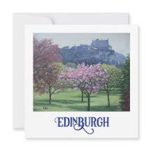 Mooie Schotland Edinburgh Castle fijn kunst 