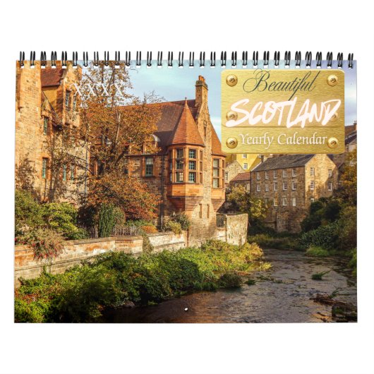 Mooie Schotland Europese Kalender (Hoes)