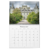 Mooie Schotland Europese Kalender (Feb 2027)