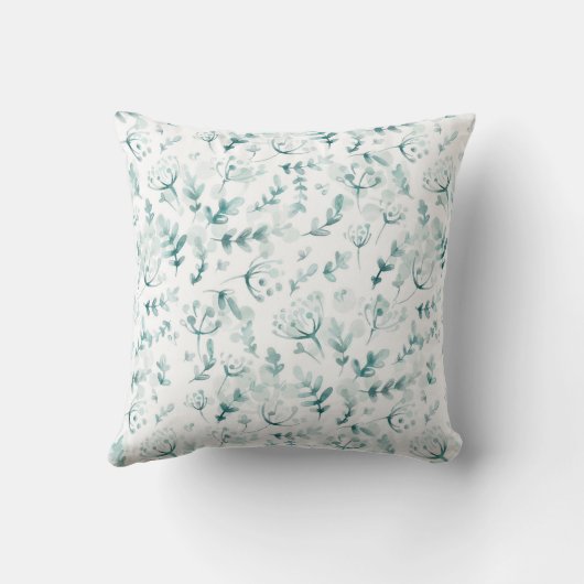 Mooie Schotse Hooglandkoe Boho Bloemstuk Op Maat Kussen (Achterkant)