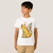 Mooie Schotse Kat Botanisch T-shirt (Voorkant volledig)