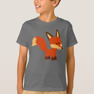 Mooie Schrandere Tekenfilmvos Kinderen T-shirt