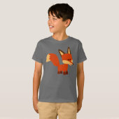 Mooie Schrandere Tekenfilmvos Kinderen T-shirt (Voorkant volledig)