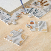 Mooie schuur Swallow  Legpuzzel (Zijkant)