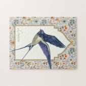Mooie schuur Swallow  Legpuzzel (Horizontaal)