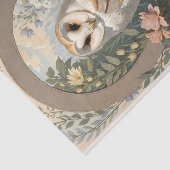 Mooie schuur Uil Wildlife Tissuepapier (Detail)