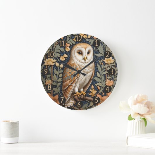 Mooie  schuur uil William Morris geïnspireerd Grote Klok (Huis)