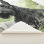 Mooie Scottie Sherpa Deken (3/4)