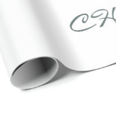 MOoie SCRIPT GELUKKIG KERSTFEEST GEpersonaliseerde Cadeaupapier (Rol Hoek)