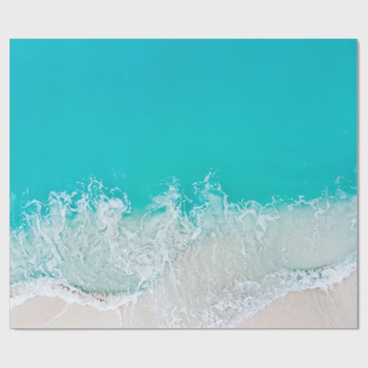 Mooie Seascape Cadeaupapier (Vlak)