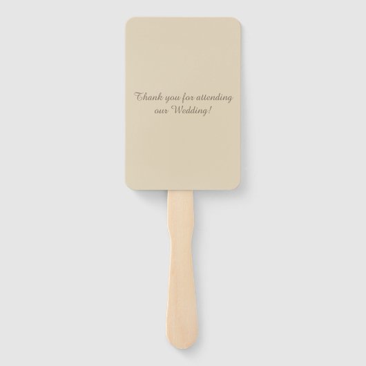 Mooie Seashell Beach Theme Handwaaier (Achterkant)