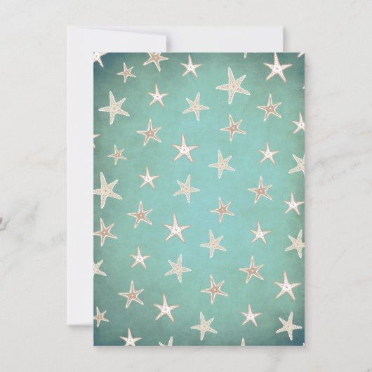 Mooie Seashell Tropische kerstboom Kaart (Achterkant)