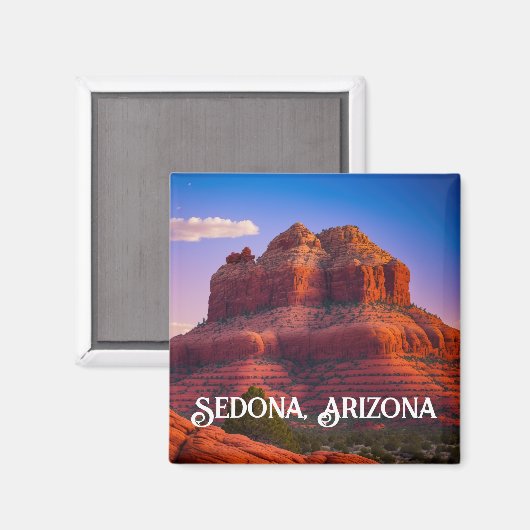 Mooie Sedona Arizona Red Rocks Landscape Art T Magneet (Voorkant / Achterkant)