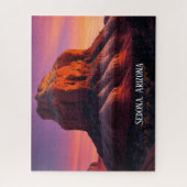 Mooie Sedona Arizona Red Rocks landschapskunst Legpuzzel (Verticaal)