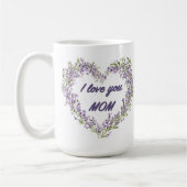 Mooie Sentiment Voor Moeder Wrap Koffiemok (Links)