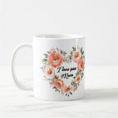 Mooie Sentiment Voor Moeder Wrap Koffiemok (Links)