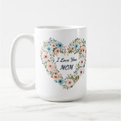 Mooie Sentiment Voor Moeder Wrap Koffiemok (Links)