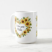 Mooie Sentiment Voor Moeder Wrap Koffiemok (Voorkant links)