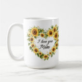 Mooie Sentiment Voor Moeder Wrap Koffiemok (Links)