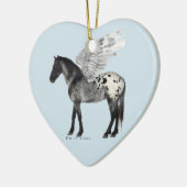 Mooie Sentimentale kerstversiering Keramisch Ornament (Links)