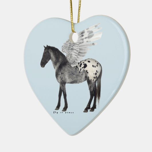 Mooie Sentimentale kerstversiering Keramisch Ornament (Links)