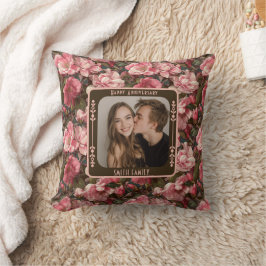 Mooie sentimentele 1e verjaardagwerpillow kussen