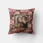 Mooie sentimentele 1e verjaardagwerpillow kussen (Achterkant)