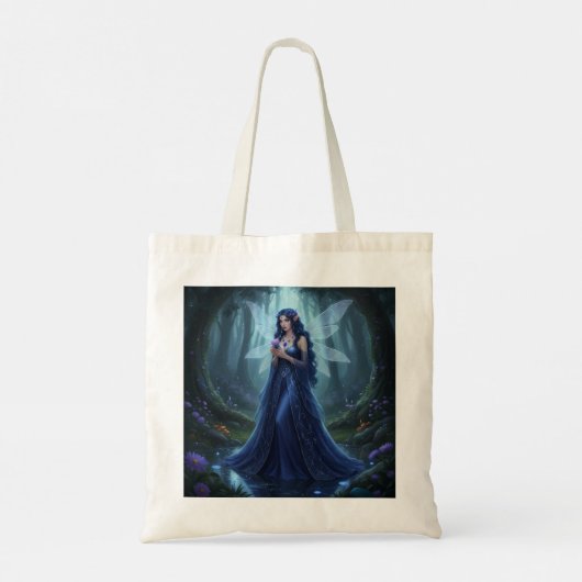 Mooie september Sapphire Fairy Tote Bag (Achterkant)