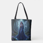Mooie september Sapphire Fairy Tote Bag (Achterkant)