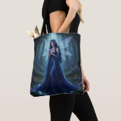 Mooie september Sapphire Fairy Tote Bag (Dichtbij)