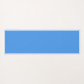 Mooie Serene Hummingbird Blue Zen Yoga Namaste Yogamat (Achterkant (horizontaal))