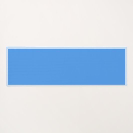 Mooie Serene Hummingbird Blue Zen Yoga Namaste Yogamat (Achterkant (horizontaal))