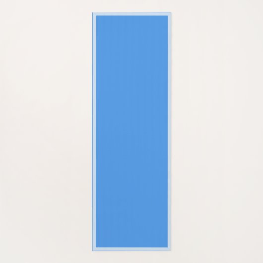 Mooie Serene Hummingbird Blue Zen Yoga Namaste Yogamat (Achterkant)