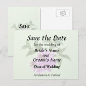 Mooie Seringen Aankondigingskaart (Voorkant / Achterkant)