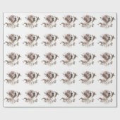 Mooie Setter , Kunst Cadeaupapier (Vlak)