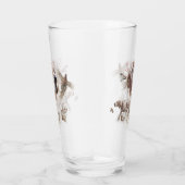 Mooie Setter , Kunst Glas (Rechts)