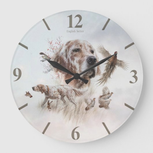 Mooie Setter, Kunst Grote Klok (Voorkant)