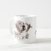 Mooie Setter , Kunst Koffiemok (Voorkant links)