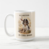 Mooie Setter met Fazanten, Kunst Koffiemok (Links)