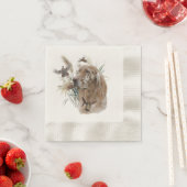 Mooie Setter met fazanten , Kunst Servet (Insitu)