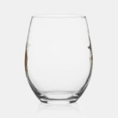 Mooie Setter met fazanten , Kunst Wijnglas Zonder Voet (Rechts)