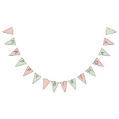 Mooie Shabby Chic Country Party Vlaggetjes (Alle)