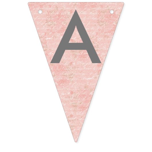 Mooie Shabby Chic Country Party Vlaggetjes (Derde vlag)