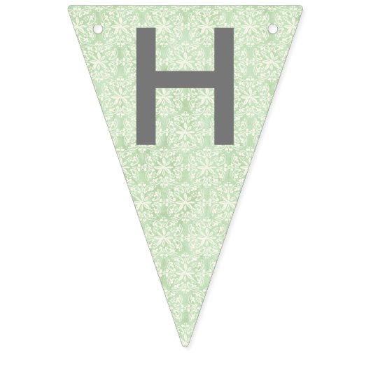 Mooie Shabby Chic Country Party Vlaggetjes (Tweede vlag)